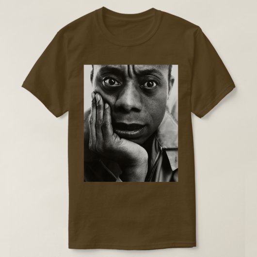 James Baldwin T-shirt (Design voorkant)