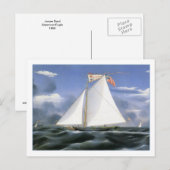 James Bard American Eagle Fine Art Briefkaart (Voorkant / Achterkant)