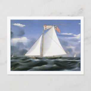 James Bard American Eagle Fine Art Briefkaart
