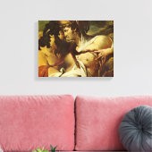 James Barry - Jupiter en Juno op de berg Ida Canvas Afdruk (Insitu (Woonkamer))