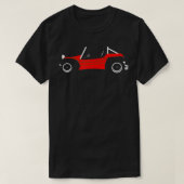 James Beach Buggy T Shirt voor Red Dune Buggy Fans (Design voorkant)
