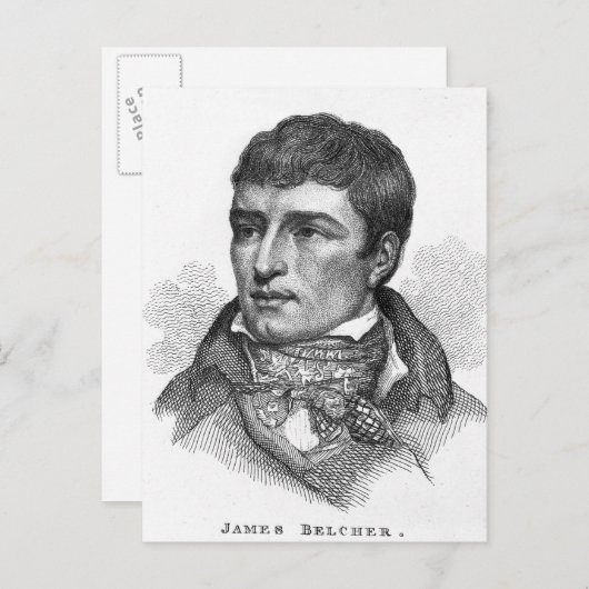 James Belcher Briefkaart (Voorkant / Achterkant)