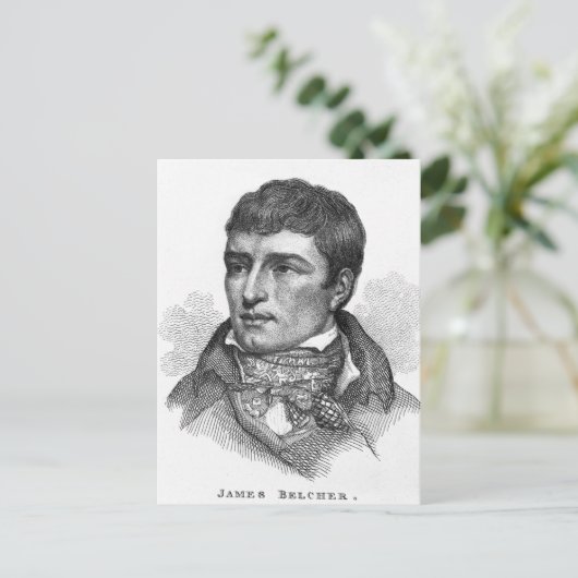 James Belcher Briefkaart (Staand voorkant)