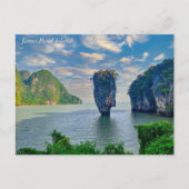 James Bond Island Phang Nga Bay Phuket Thailand Briefkaart (Voorkant)