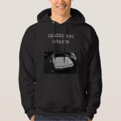 James Bond preferred Moto shaken niet geroerd Hoodie (Voorkant)