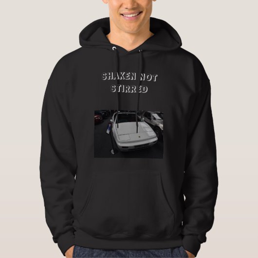 James Bond preferred Moto shaken niet geroerd Hoodie (Voorkant)