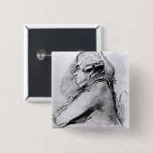 James Boswell, c.1790-95 Vierkante Button 5,1 Cm (Voorkant /achterkant)