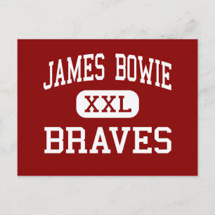James Bowie - Braves - Middle - Amarillo Texas Briefkaart