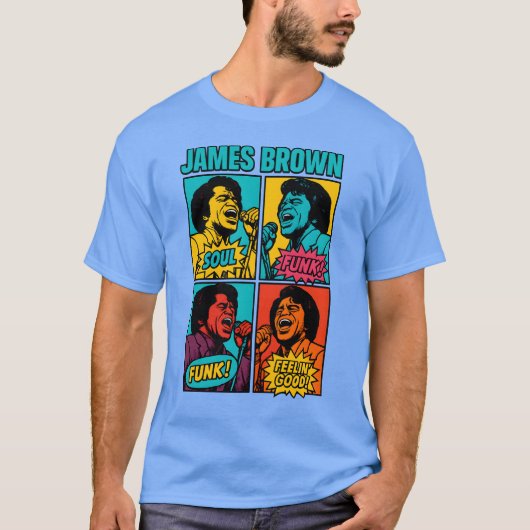 JAMES BROWN T-SHIRT (Voorkant)