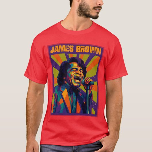 James Brown vriend T-shirt (Voorkant)