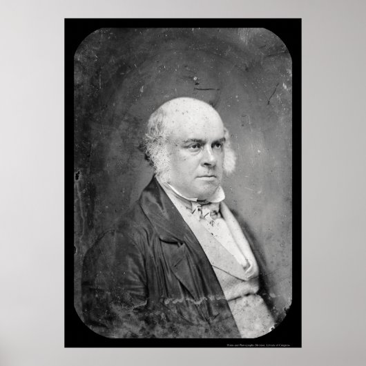 James Bruce Elgin Daguerreotype 1850 Poster (Voorkant)