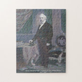James Buchanan 15e President van Amerika. Legpuzzel (Verticaal)