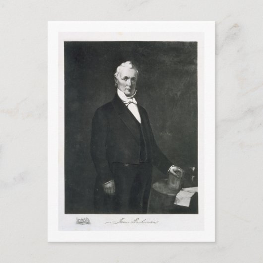 James Buchanan, 15e President van de Verenigde Sta Briefkaart (Voorkant)