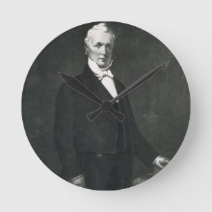 James Buchanan, 15e President van de Verenigde Sta Ronde Klok