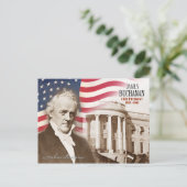 James Buchanan - 15e President van de VS Briefkaart (Staand voorkant)