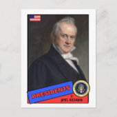 James Buchanan Baseball Card Briefkaart (Voorkant)