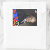 James Buchanan Baseball Card Rechthoekige Sticker (Tas)
