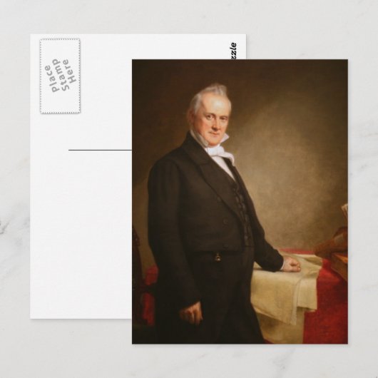 James Buchanan Briefkaart (Voorkant / Achterkant)