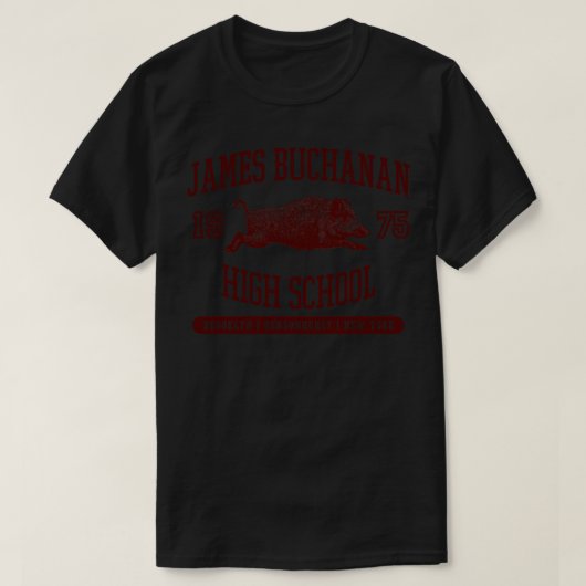 James Buchanan High School T-shirt (Design voorkant)
