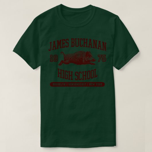 James Buchanan High School T-shirt (Design voorkant)