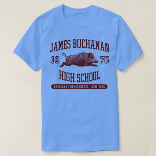 James Buchanan High School T-shirt (Design voorkant)