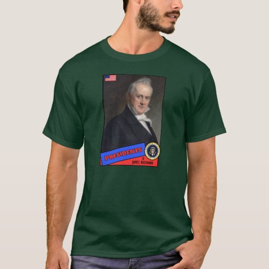 James Buchanan-honkaarten T-shirt (Voorkant)