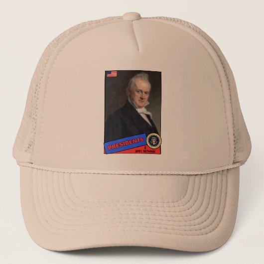 James Buchanan-honkaarten Trucker Pet (Voorkant)