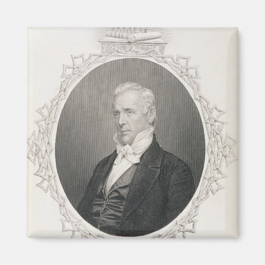 James Buchanan Magneet (Voorkant)