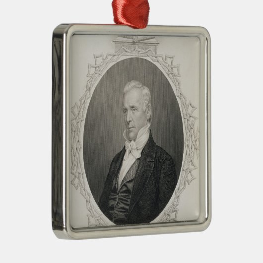 James Buchanan Metalen Ornament (Rechts)
