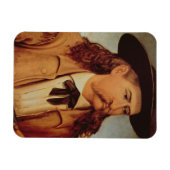 James Butler 'Wild Bill' Hickok (1837-76) 1874 (oi Magneet (Horizontaal)