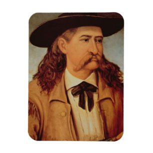 James Butler 'Wild Bill' Hickok (1837-76) 1874 (oi Magneet