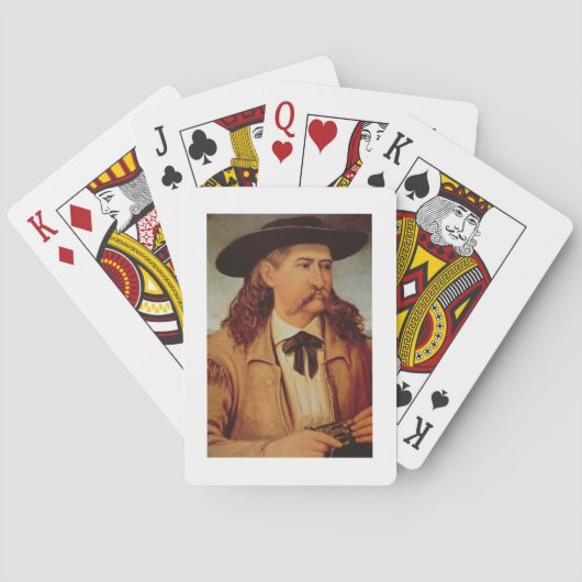 James Butler 'Wild Bill' Hickok (1837-76) 1874 (oi Pokerkaarten (Achterkant)