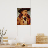 James Butler 'Wild Bill' Hickok (1837-76) 1874 (oi Poster (Keuken)