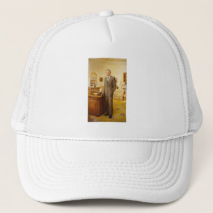 James Carter White House Presidential Portret Trucker Pet