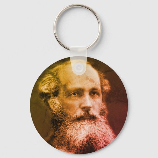 James Clerk Maxwell Sleutelhanger (Voorkant)