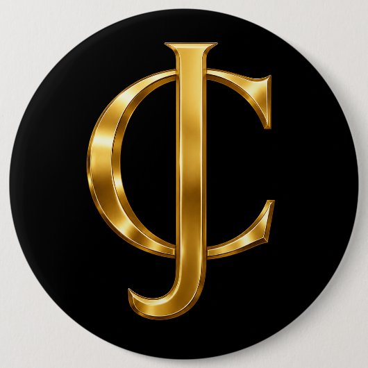 James Cohen-knop Ronde Button 6,0 Cm (Voorkant)