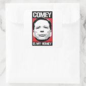 James Comey - Comey is mijn Homey - - Vierkante Sticker (Tas)