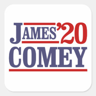 James Comey voor President 2020 - Vierkante Sticker