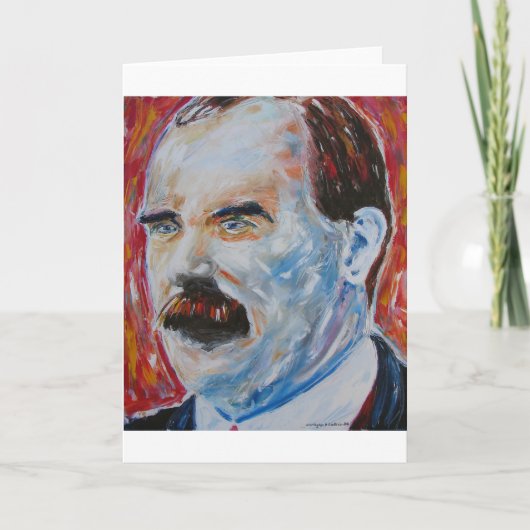 James connolly feestdagen kaart (Voorkant)