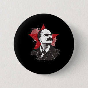 James Connolly, Iers Republikeins socialist Ronde Button 5,7 Cm