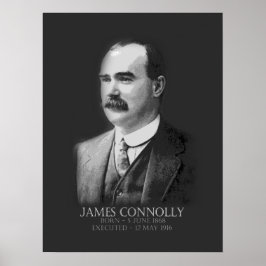 James Connolly Pasen 1916 Ierse Republikein Poster