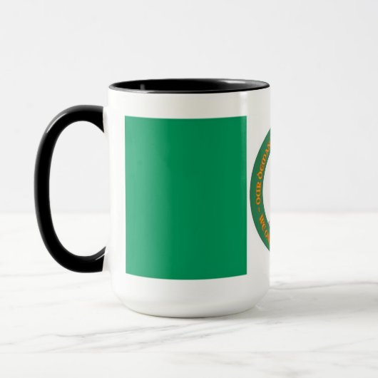 James Connolly Quote - Irish Flag - Coffee Mok (Links)