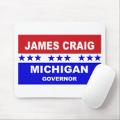 James Craig Michigan Gouverneur Muismat (Met muis)