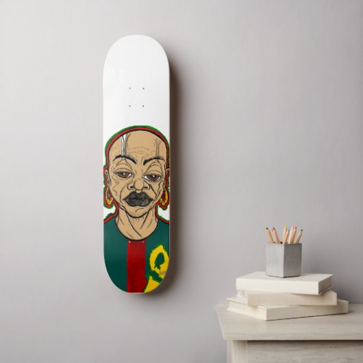 James D Persoonlijk Skateboard (Muurkunst)