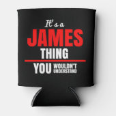 James ding dat je niet zou begrijpen blikjeskoeler (Voorkant)