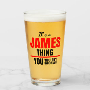 James ding dat je niet zou begrijpen glas