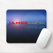 James Dore Logo blauw lendeskussen Muismat (Met muis)