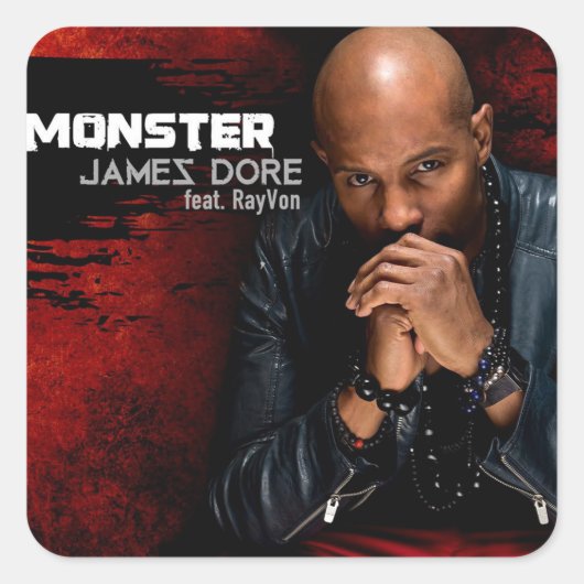 James Dore Monster sticker "3 (Voorkant)