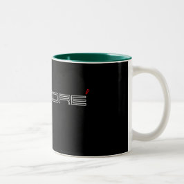 James Dore' Red & Black Lettered Porsche Style Mok