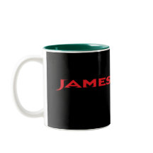 James Dore' Red & Black Lettered Porsche Style Mok
